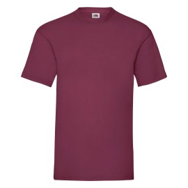 Fruit of the Loom, Valueweight, Men's Cotton T-shirt, Burgundy, 3XL
