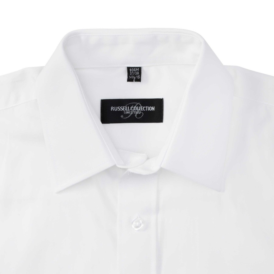 Men's LS Cot Pln Shirt