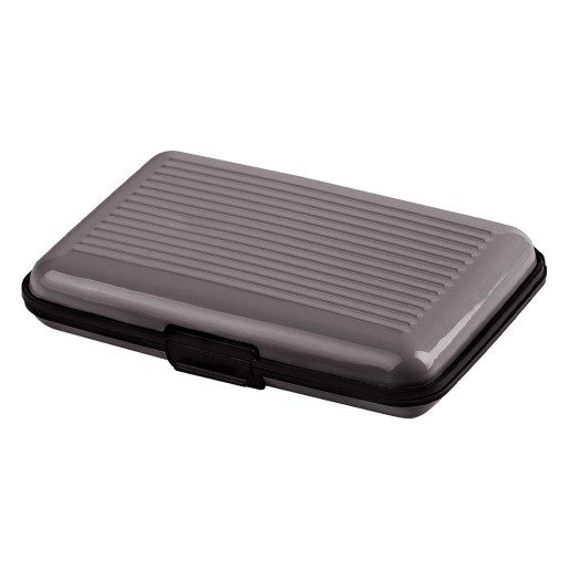 HENRY, držač za kartice sa rfid zaštitom, tamno metalni