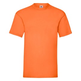 Fruit of the Loom, Valueweight, men's cotton T-shirt, orange, 3XL
