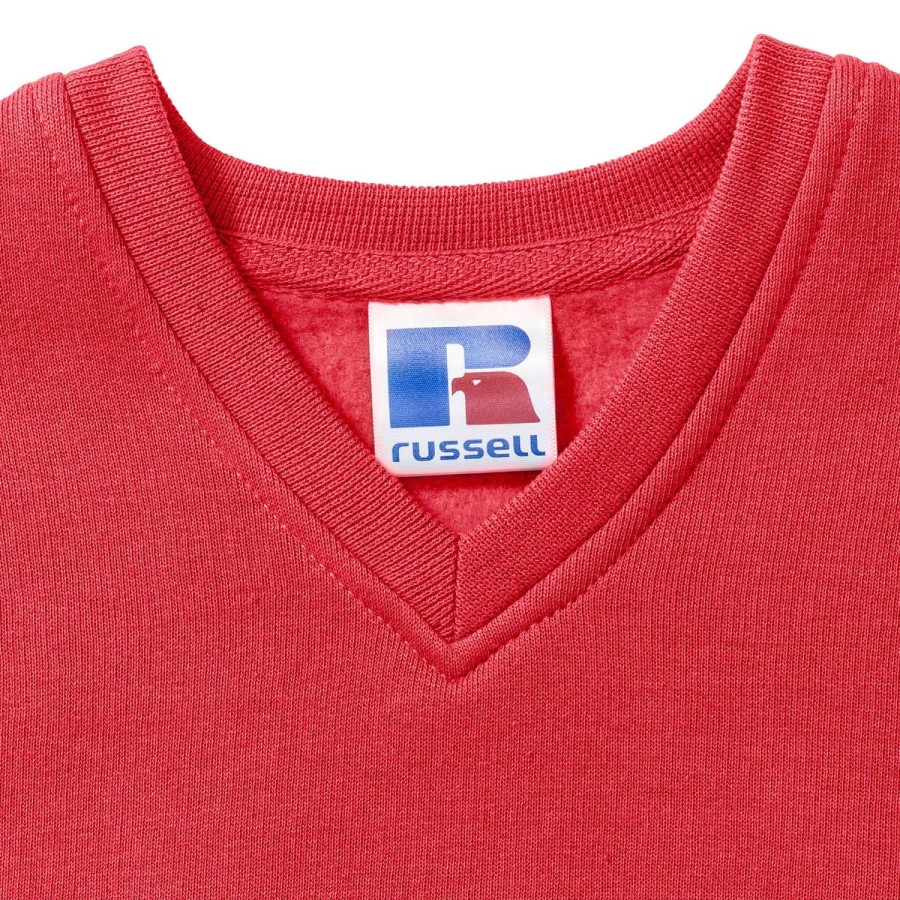 RUSSELL sweatshirt In a neckline