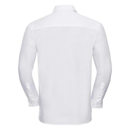 Men's LS Cot Pln Shirt