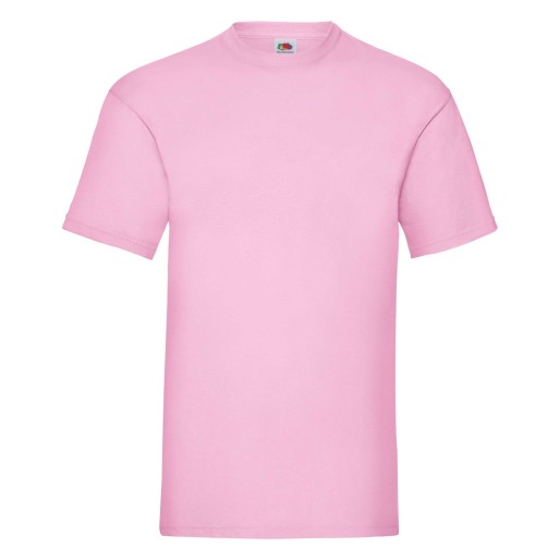Fruit of the Loom, Valueweight, Men's Cotton T-shirt, Pink, 3XL