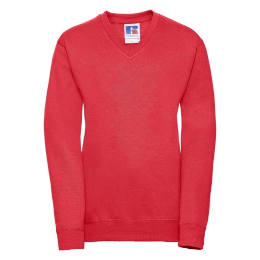 RUSSELL sweatshirt In a neckline
