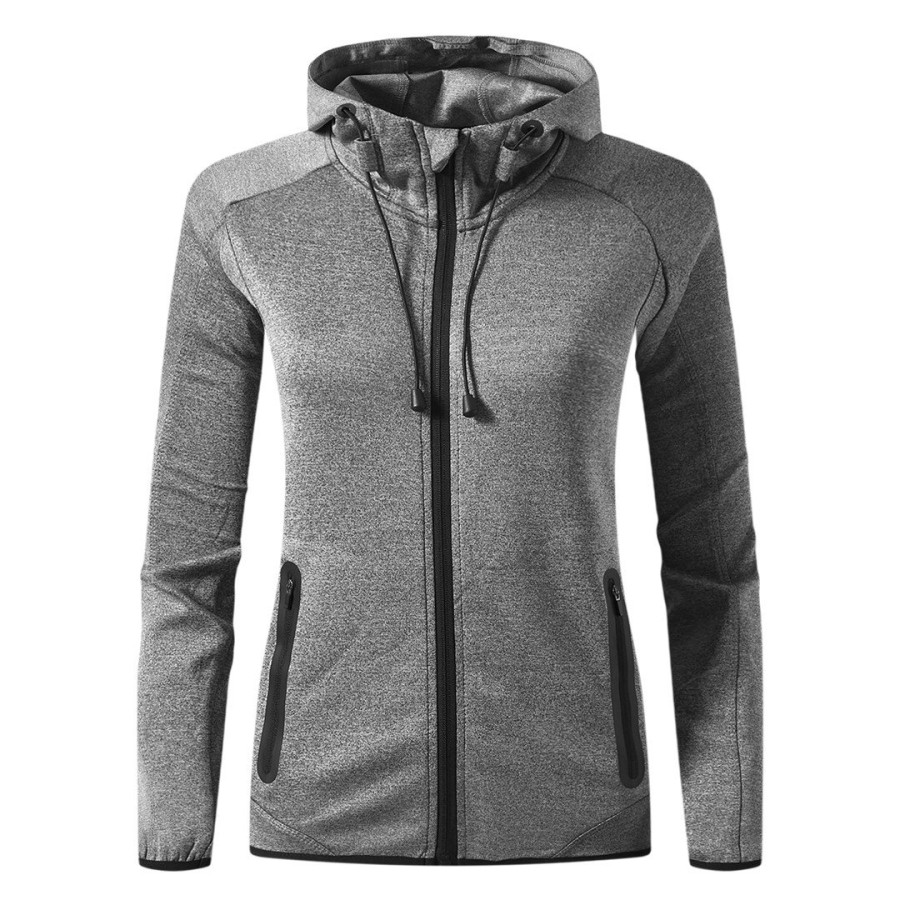 COOPER LADY, ženska dukserica sa kapuljačom, pepeljasta