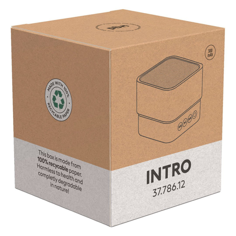 INTRO, bluetooth speaker 3w, gray