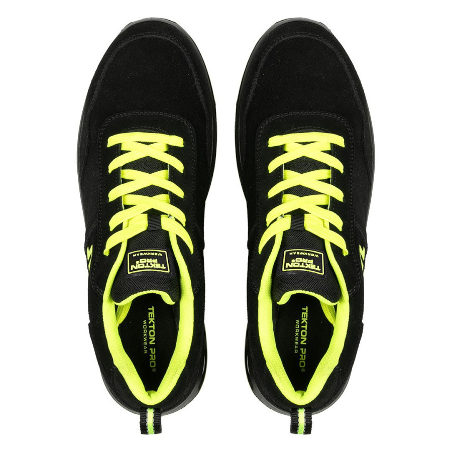 TITAN, low cut safety shoes s3 src, neon yellow