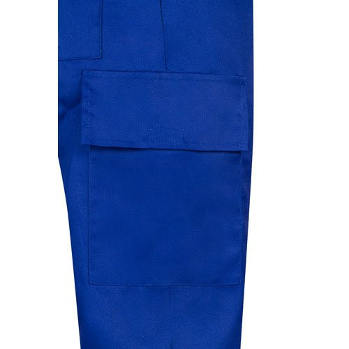 VL AINE. Pantalone od kepera sa više džepova (190g/m²), od pamuka (20%) i poliestera (80%)