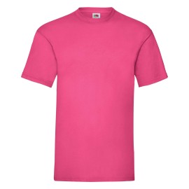 Fruit of the Loom, Valueweight, men's cotton T-shirt, fuchsia, 3XL