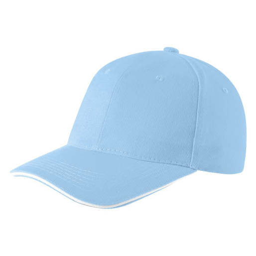 SPRINT, cap, 6 panels, sky blue