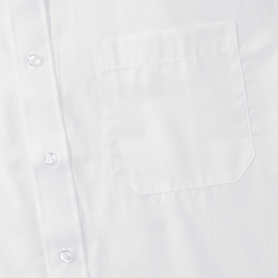 Men's LS Cot Pln Shirt