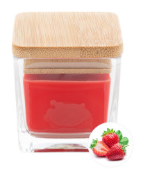 Cubama candle, strawberry