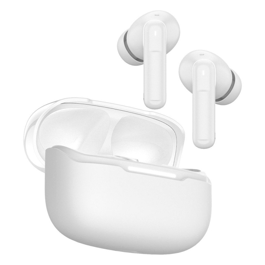 THUNDER, wireless stereo earbuds, white