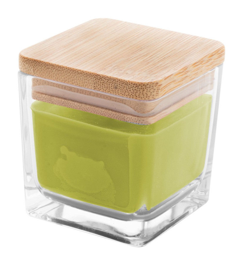 Cubama candle, green apple