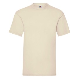 Fruit of the Loom, Valueweight, men's cotton T-shirt, natural, 3XL