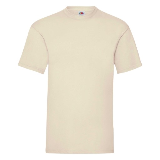 Fruit of the Loom, Valueweight, muška pamučna majica kratkih rukava, natural, 3XL