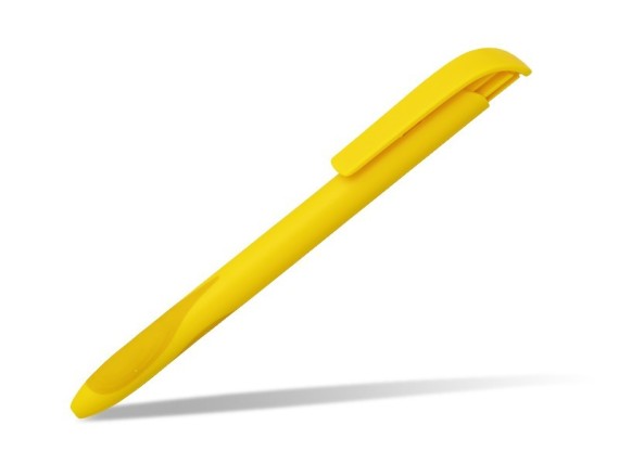 MONIKA, plastic ball pen, yellow