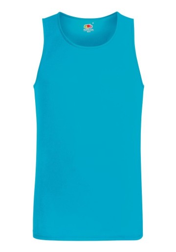 Fruit of the Loom, Performance Vest, sportska atlet majica za muškarce, azurno plava,L