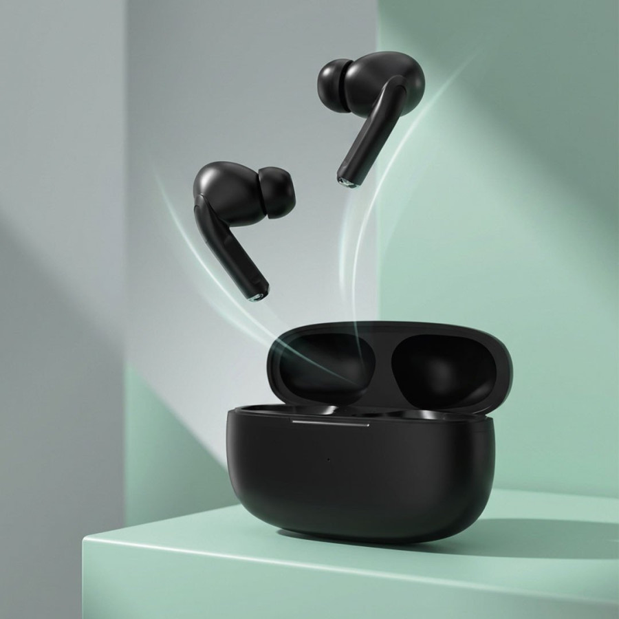 BLUES, wireless stereo earbuds, black