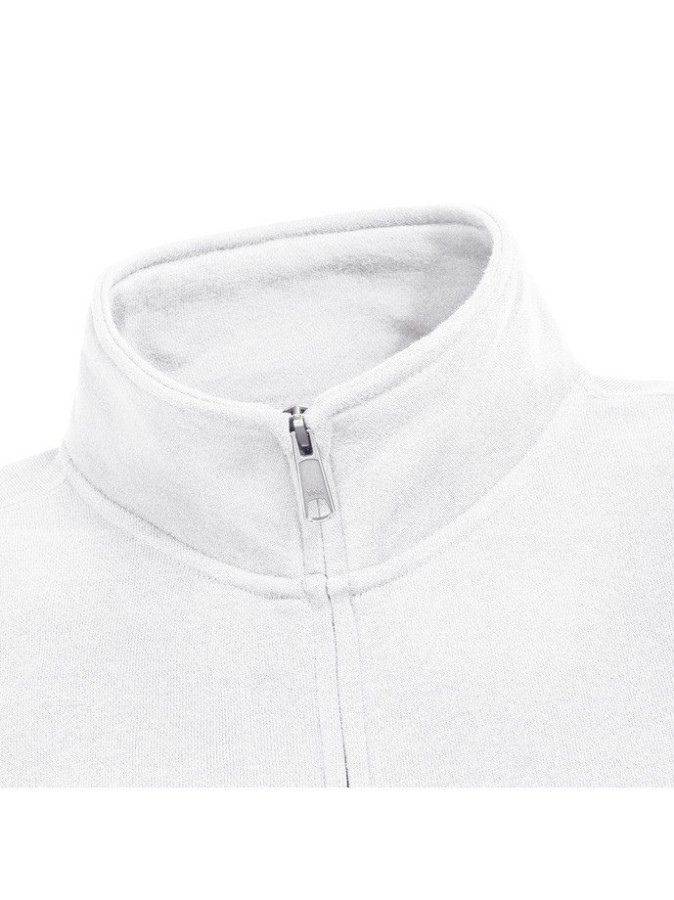 RUSSELL Ladies' Authentic Zip Up Sweatshirt, white, XS