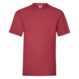Fruit of the Loom, Valueweight, men's cotton T-shirt, brick red, 3XL