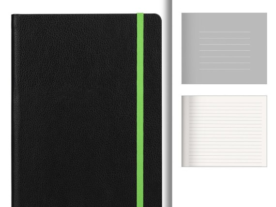 DALI, A5 notes sa elastičnom trakom, svetlo zeleni