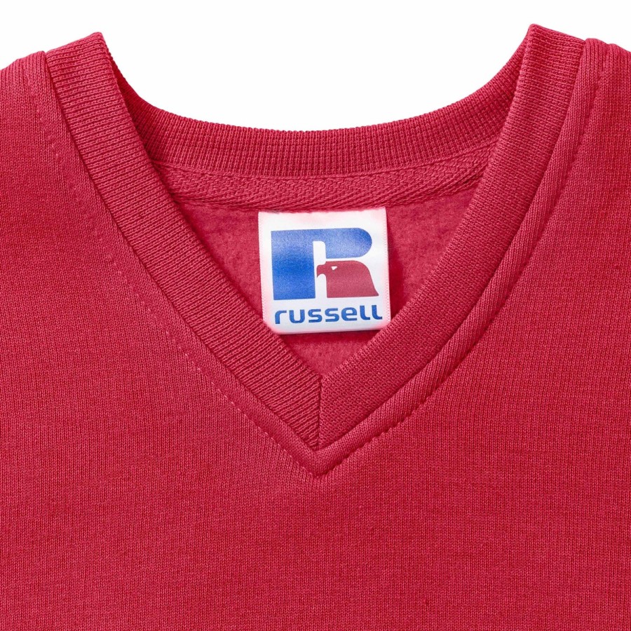 RUSSELL sweatshirt In a neckline