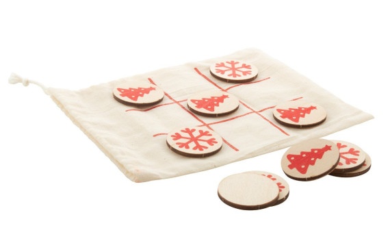 OXO Xmas tic-tac-toe, pahuljica & jelka