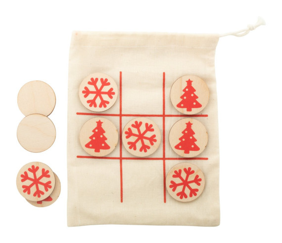OXO Xmas tic-tac-toe, pahuljica & jelka