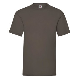 Fruit of the Loom, Valueweight, men's cotton T-shirt, chocolate, 3XL