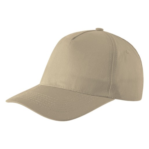 DEBBI, cap, 5 panels, beige