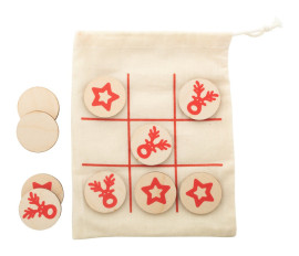 OXO Xmas tic-tac-toe, reindeer & star