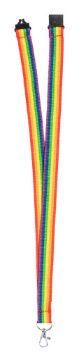 Mapik rainbow lanyard
