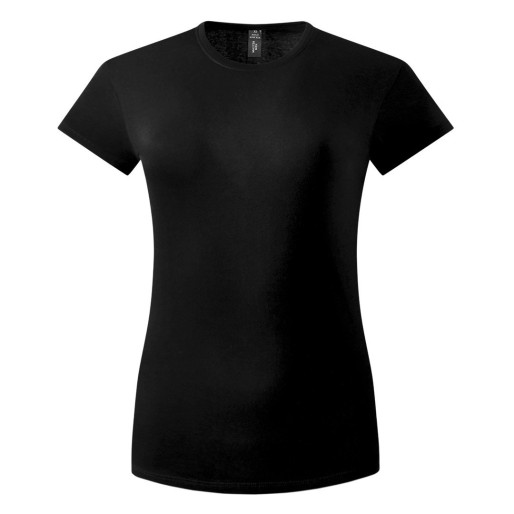 TERRA LADY, organic cotton t-shirt, 150 g/m2, black