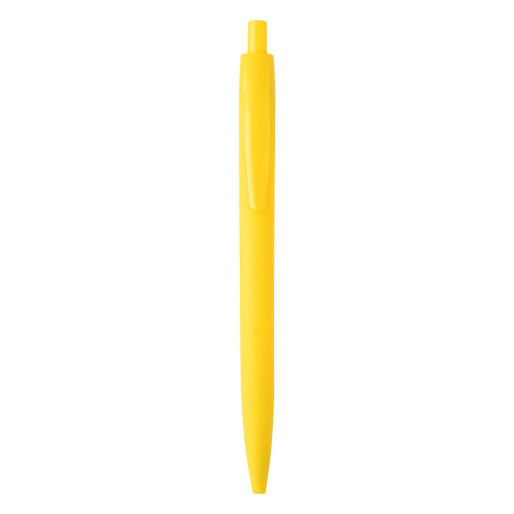 AMIGA SOFT, plastic ball pen, yellow