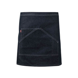 SAR, Kratka jeans-teksas kecelja sa dežpom, 38% elasten -16% poliester - 46% pamuk,260 gr, denim