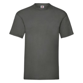 Fruit of the Loom, Valueweight, men's cotton T-shirt, light graphite, 3XL