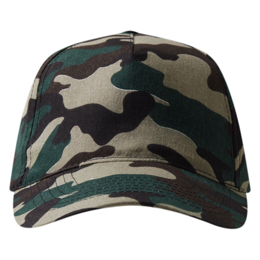 DEBBI, kačket, 5 panela, maskirni