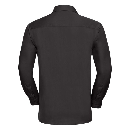 Men's LS Cot Pln Shirt