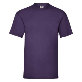 Fruit of the Loom, Valueweight, men's cotton T-shirt, purple, 3XL