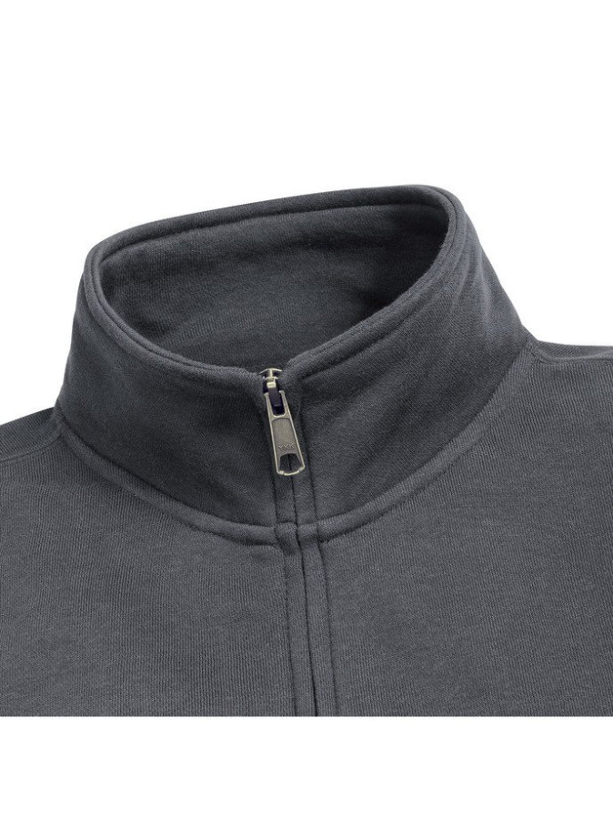 RUSSELL Ladies' Authentic ženski duks sa rajsferšlusom, tamno siva, XS