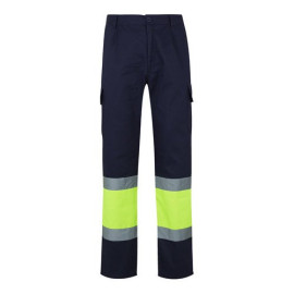 VL POSEIDON. Dvobojne pantalone od kepera sa više džepova (210g/m²), od pamuka (20%) i poliestera (80%)