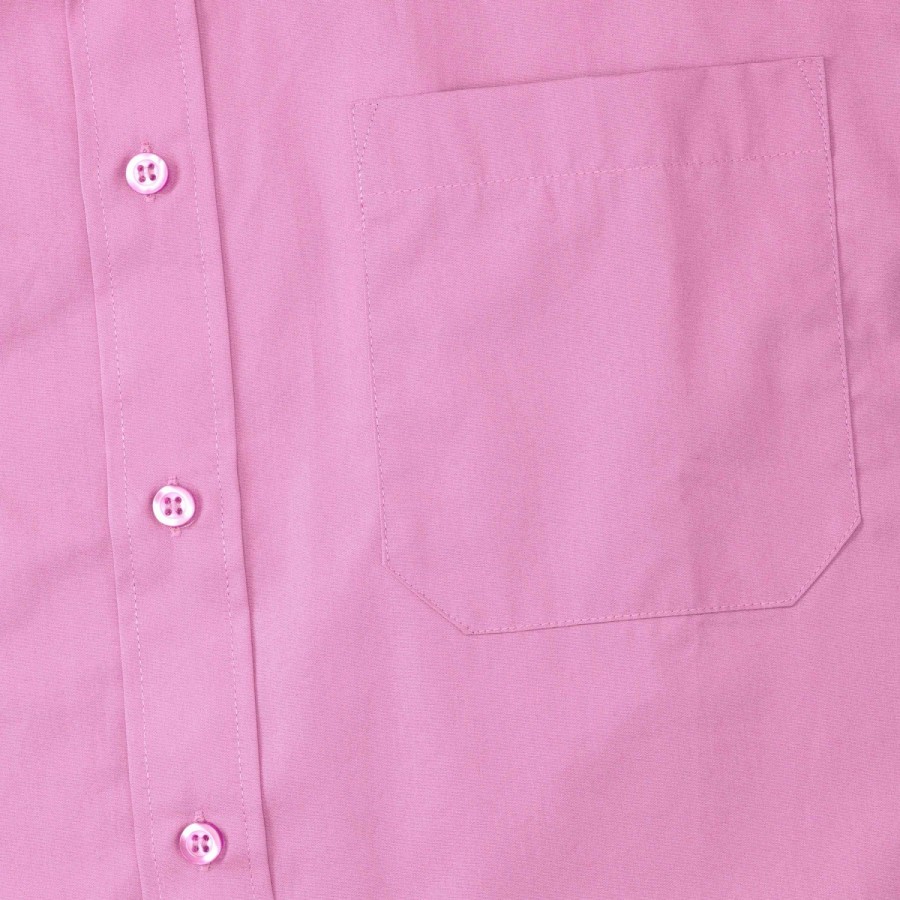 Men's LS Cot Pln Shirt