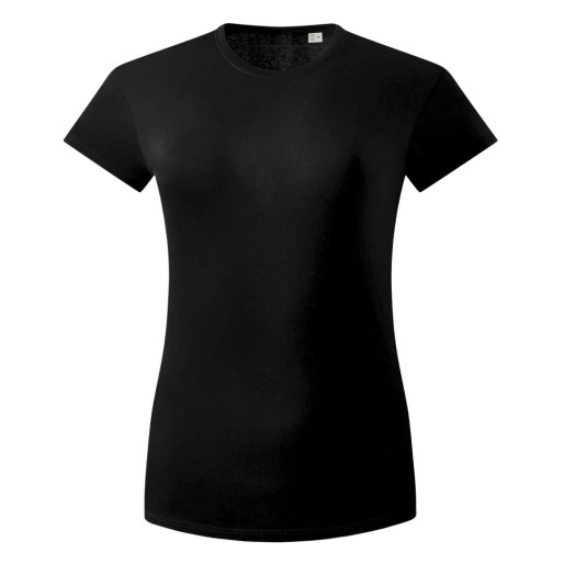 TERRA LADY, organic cotton t-shirt, 150 g/m2, black