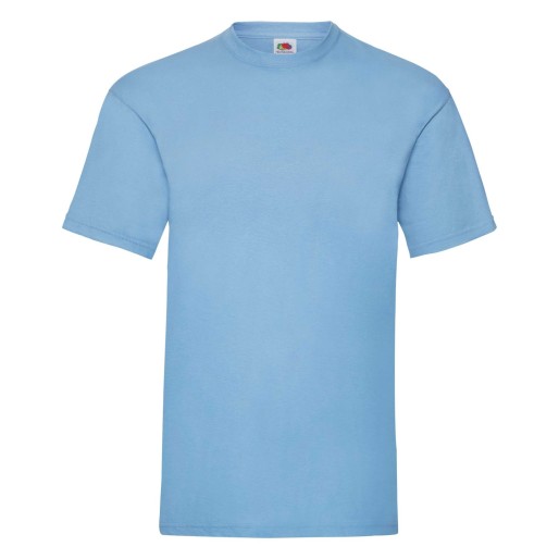 Fruit of the Loom, Valueweight, muška pamučna majica kratkih rukava,nebesko plava, 3XL