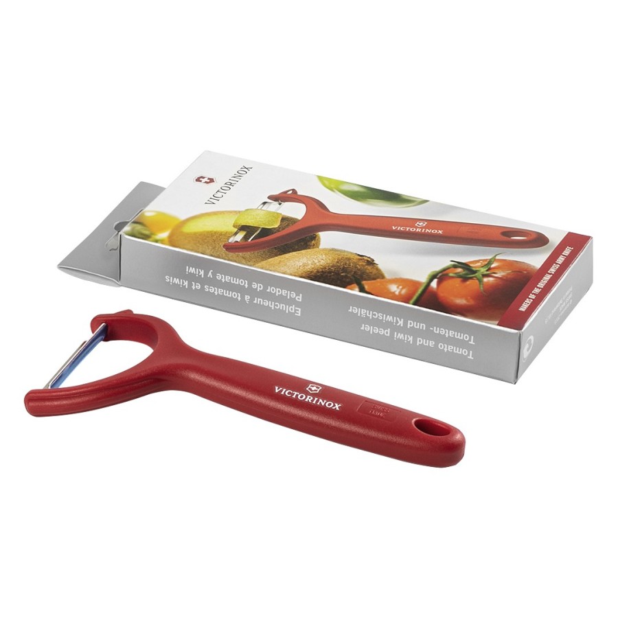 VICTORINOX PEELER, peeler, red