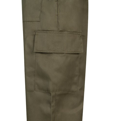 VL AINE. Pantalone od kepera sa više džepova (190g/m²), od pamuka (20%) i poliestera (80%)