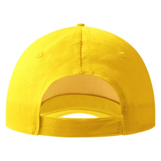 DEBBI, cap, 5 panels, yellow