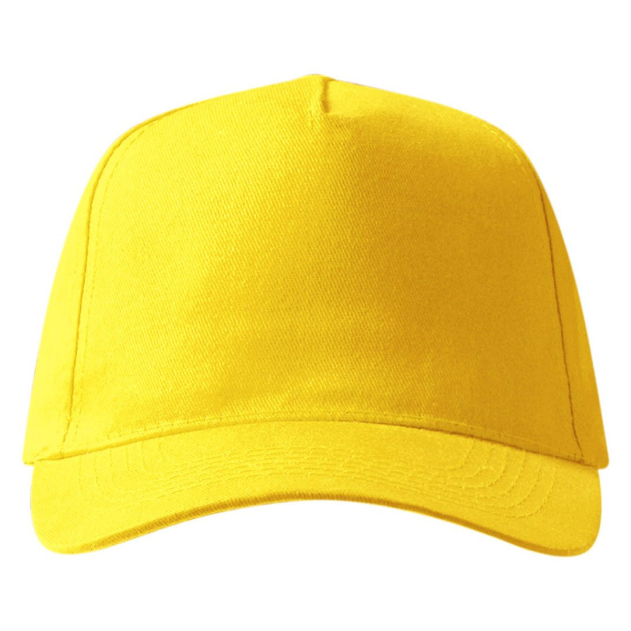 DEBBI, cap, 5 panels, yellow