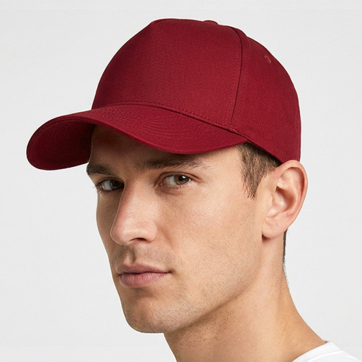 DEBBI, cap, 5 panels, yellow